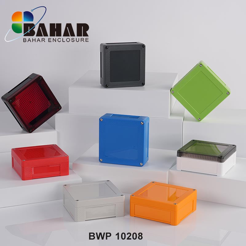 BWP 10208 - 126x126x50mm Electronic IP68 Plastic Waterproof Enclosure with Transparent Lid View 6