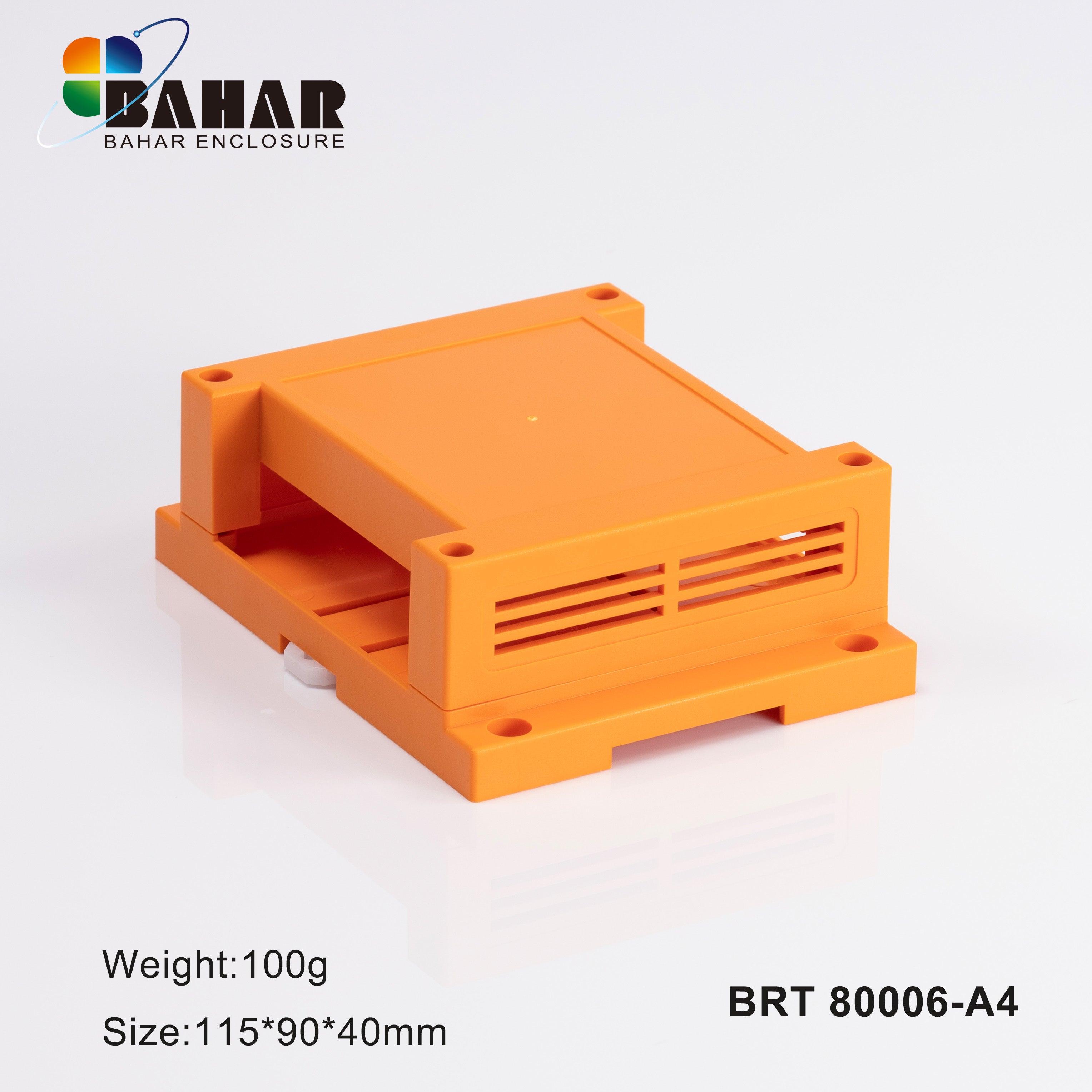 VIEW 2 BRT 80006 - A4 Din-Rail | UL9V-0 Electronic Enclosure