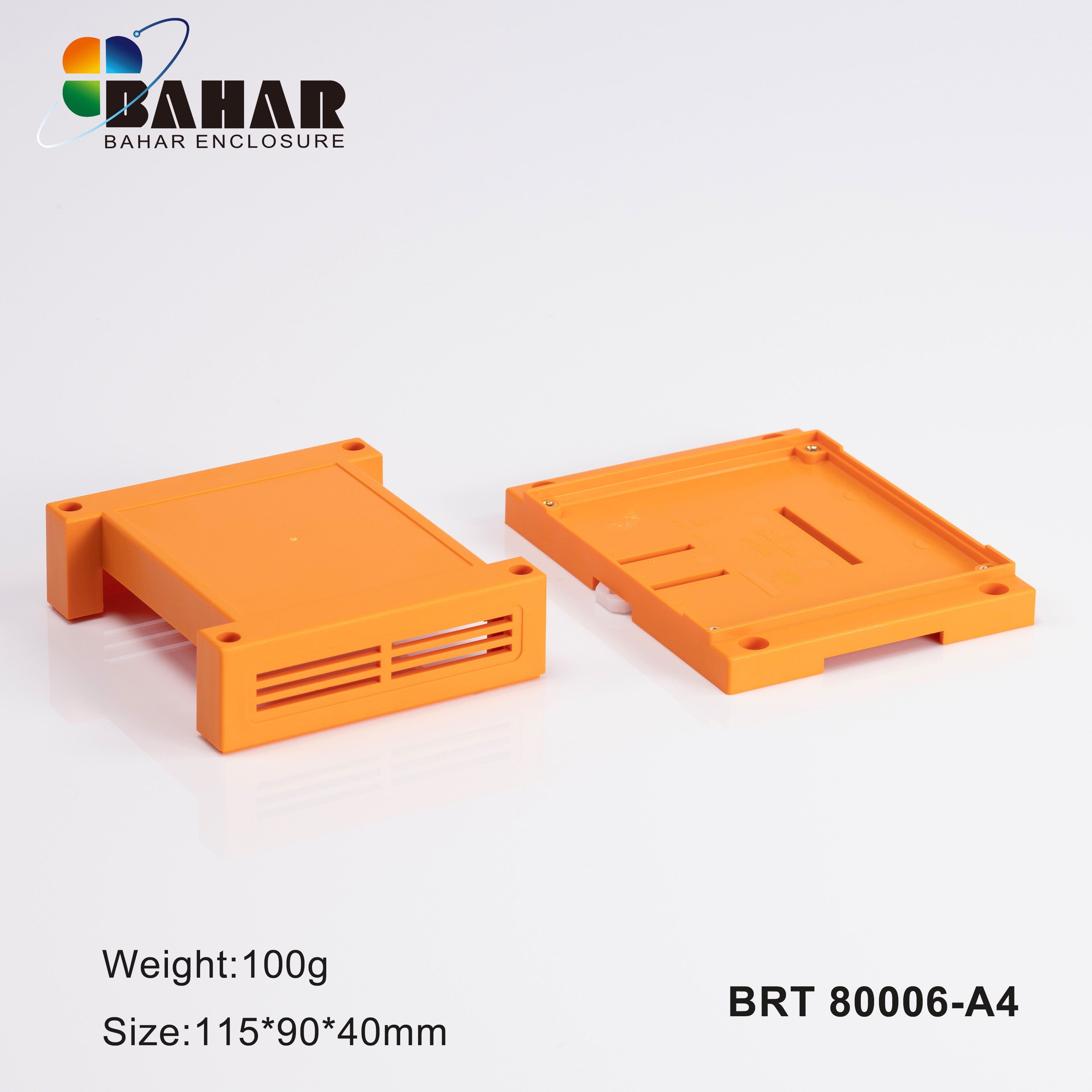 VIEW 5 BRT 80006 - A4 Din-Rail | UL9V-0 Electronic Enclosure
