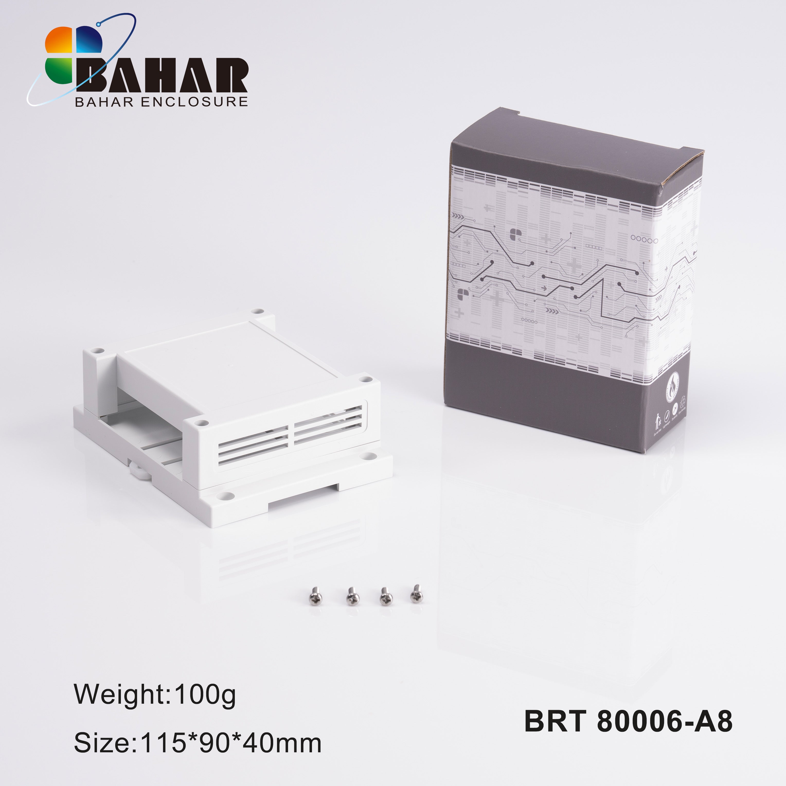 NEW Din-Rail BRT 80006  | 115 x 90 x 40 mm | UL9V-0