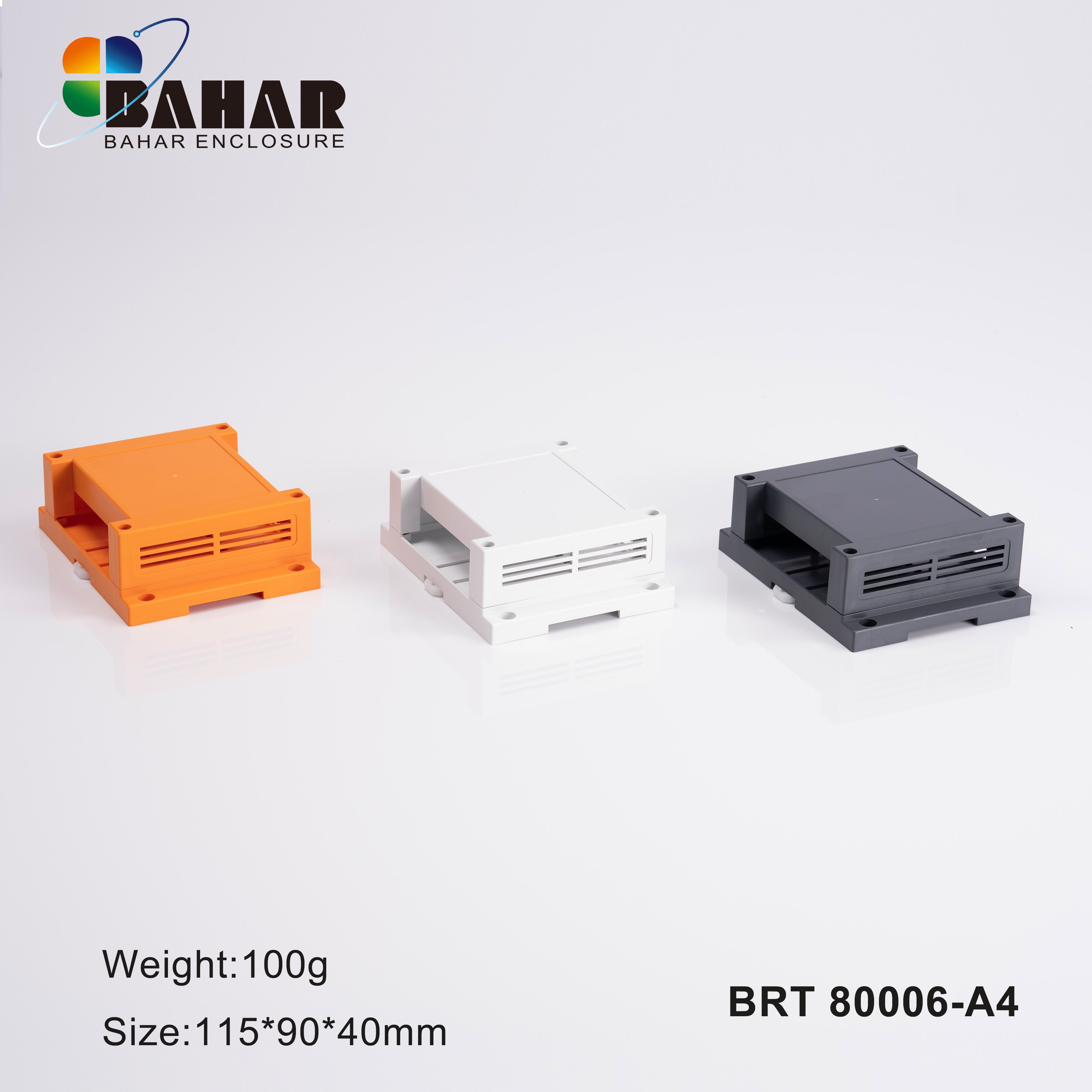 BRT 80006 - A4 Din-Rail | UL9V-0 Electronic Enclosure