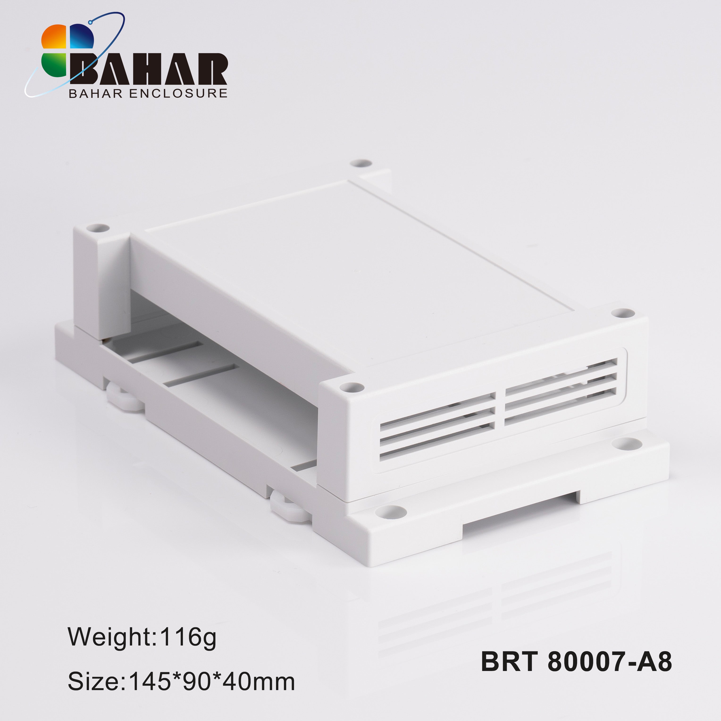 BRT 80007 - A8 | UL9V-0 Electronic Din Rail Enclosure