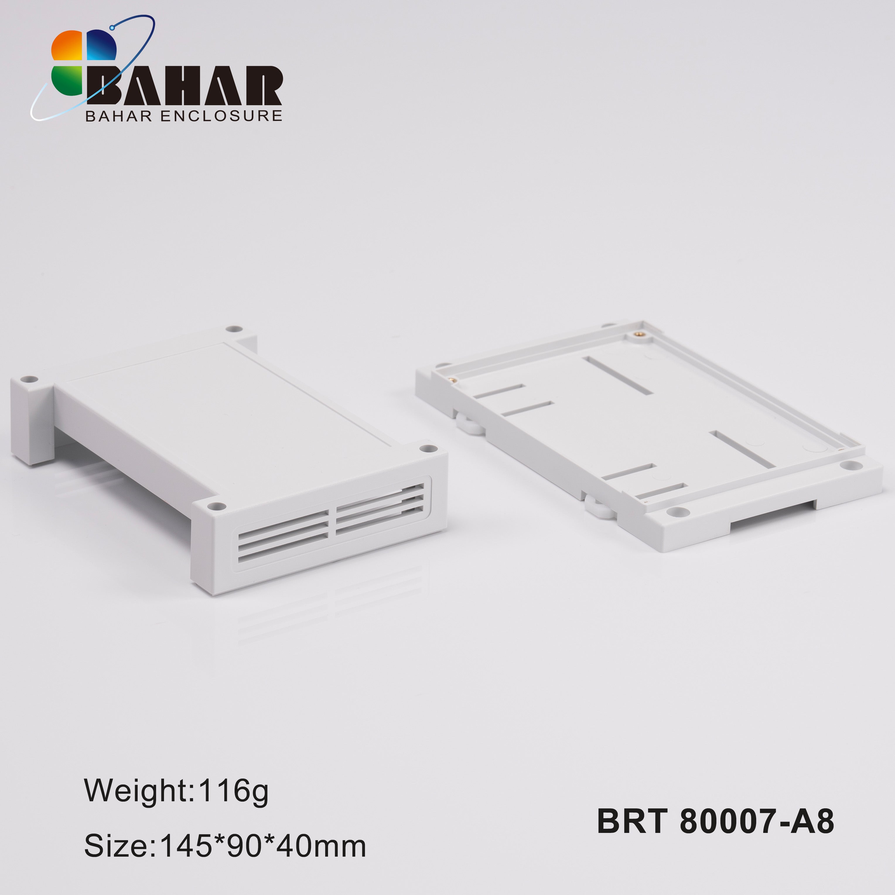VIEW 5 BRT 80007 - A8 | UL9V-0 Electronic Din Rail Enclosure
