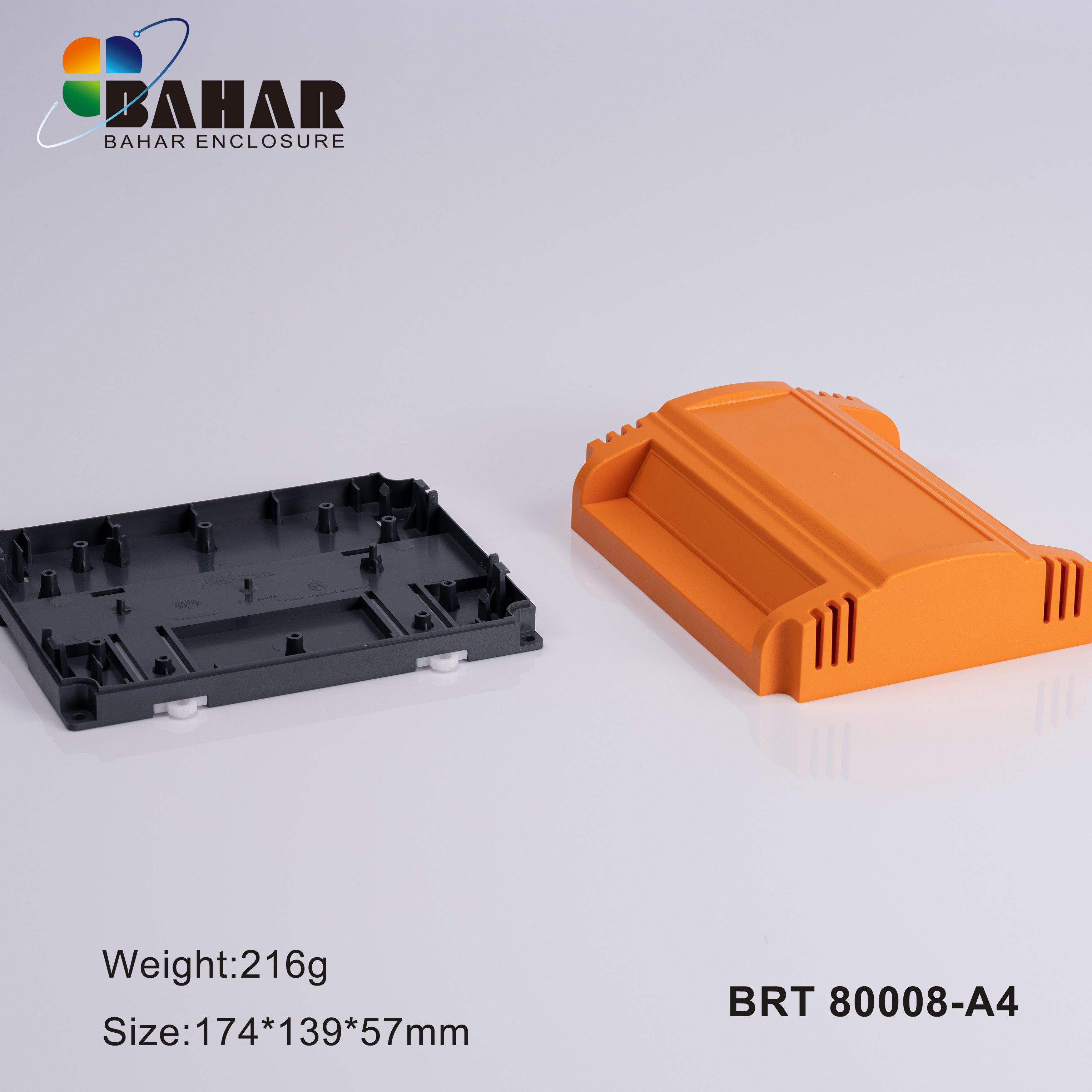 VIEW 2 BRT 80008 - A4 | UL9V-0 Din-Rail Electrical Enclosure