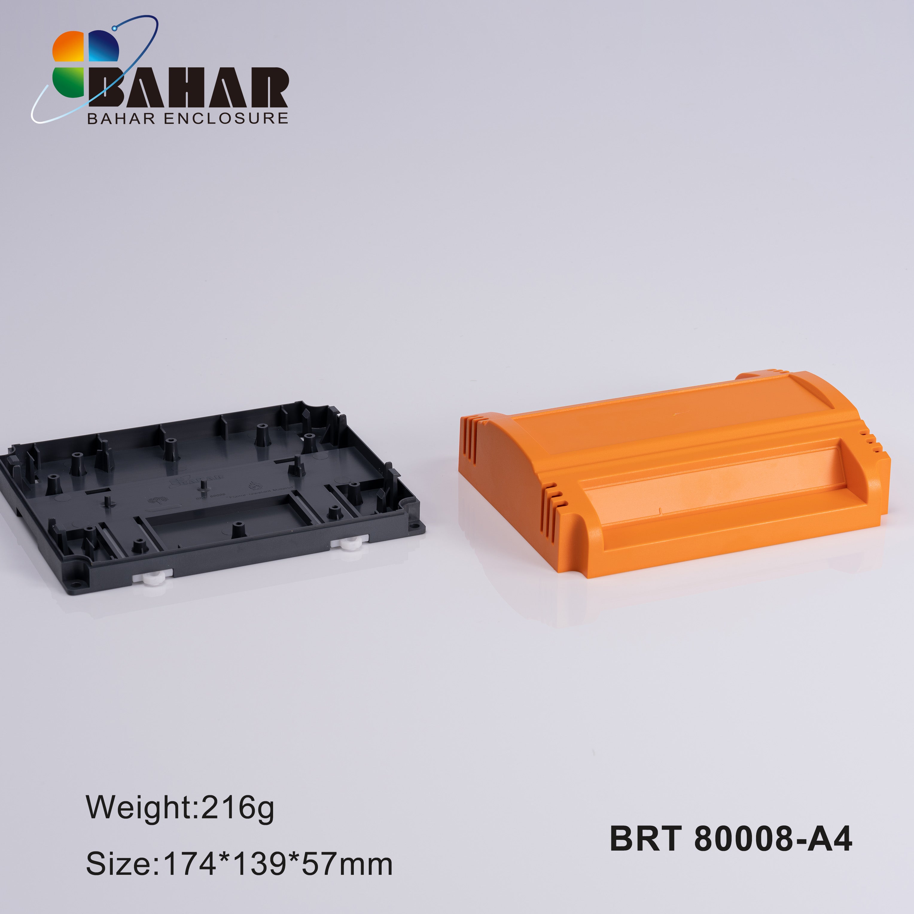 BRT 80008 - A4 | UL9V-0 Din-Rail Electrical Enclosure