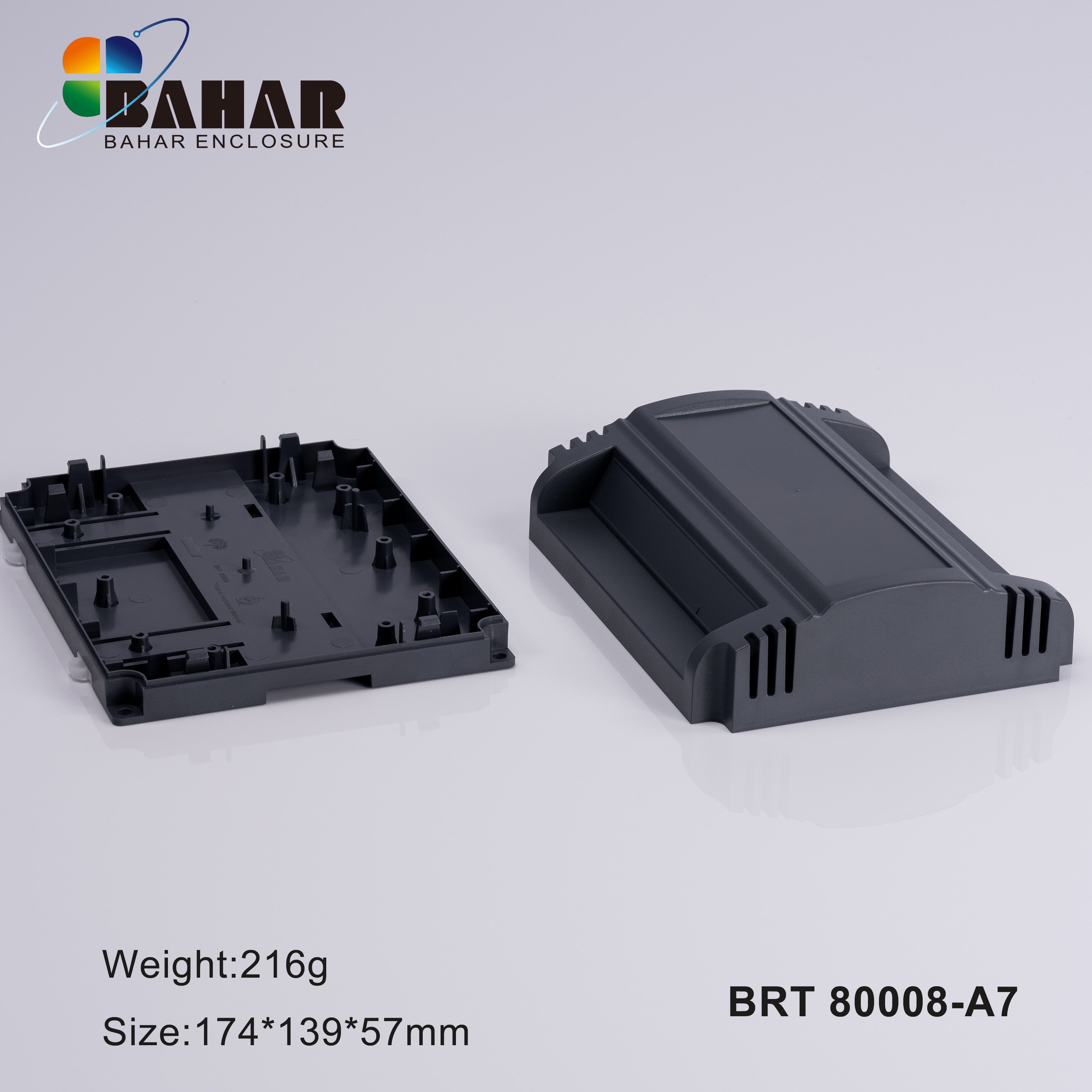 VIEW 4 BRT 80008 - A7 | UL9V-0 Din-Rail Electrical Enclosure