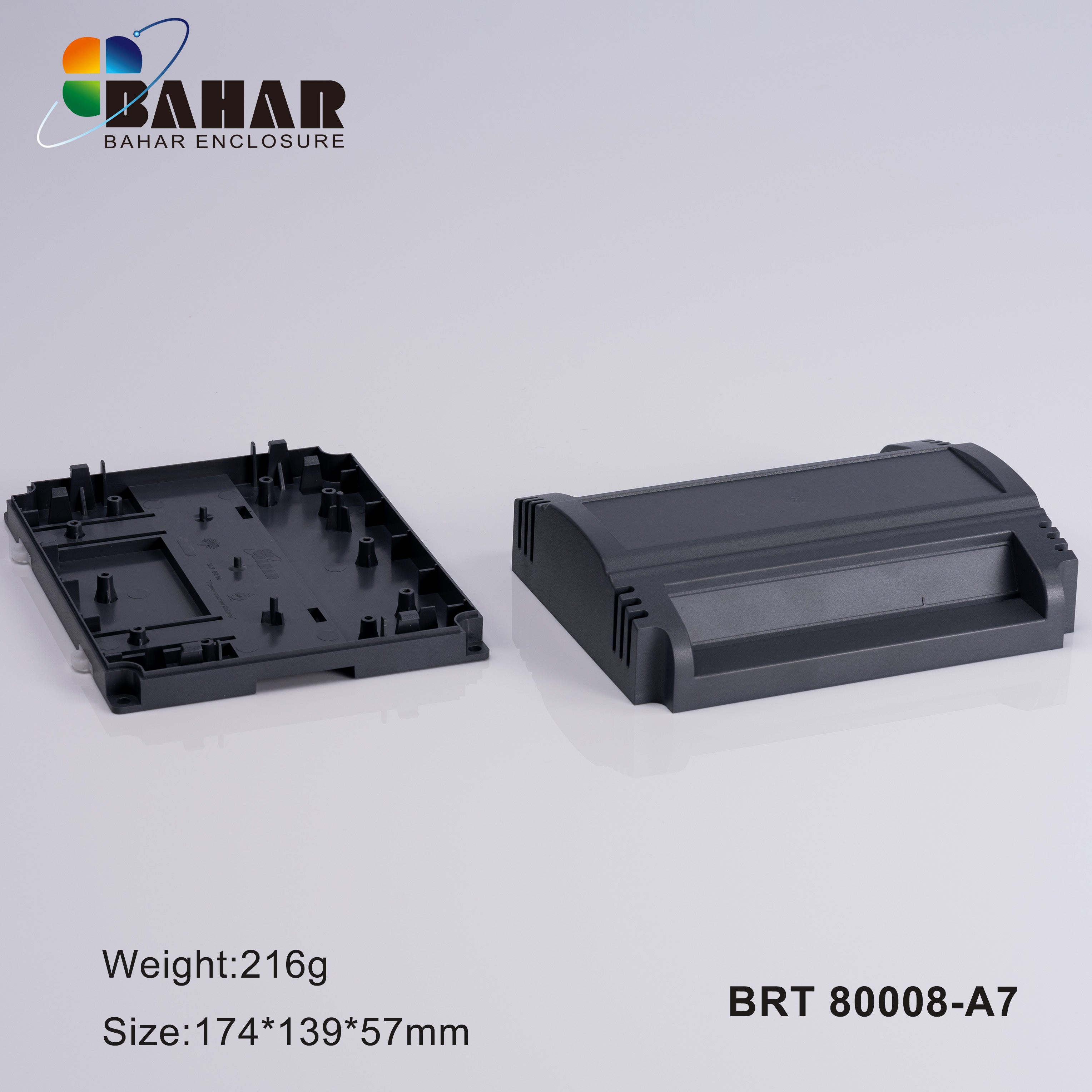 BRT 80008 - A7 | UL9V-0 Din-Rail Electrical Enclosure