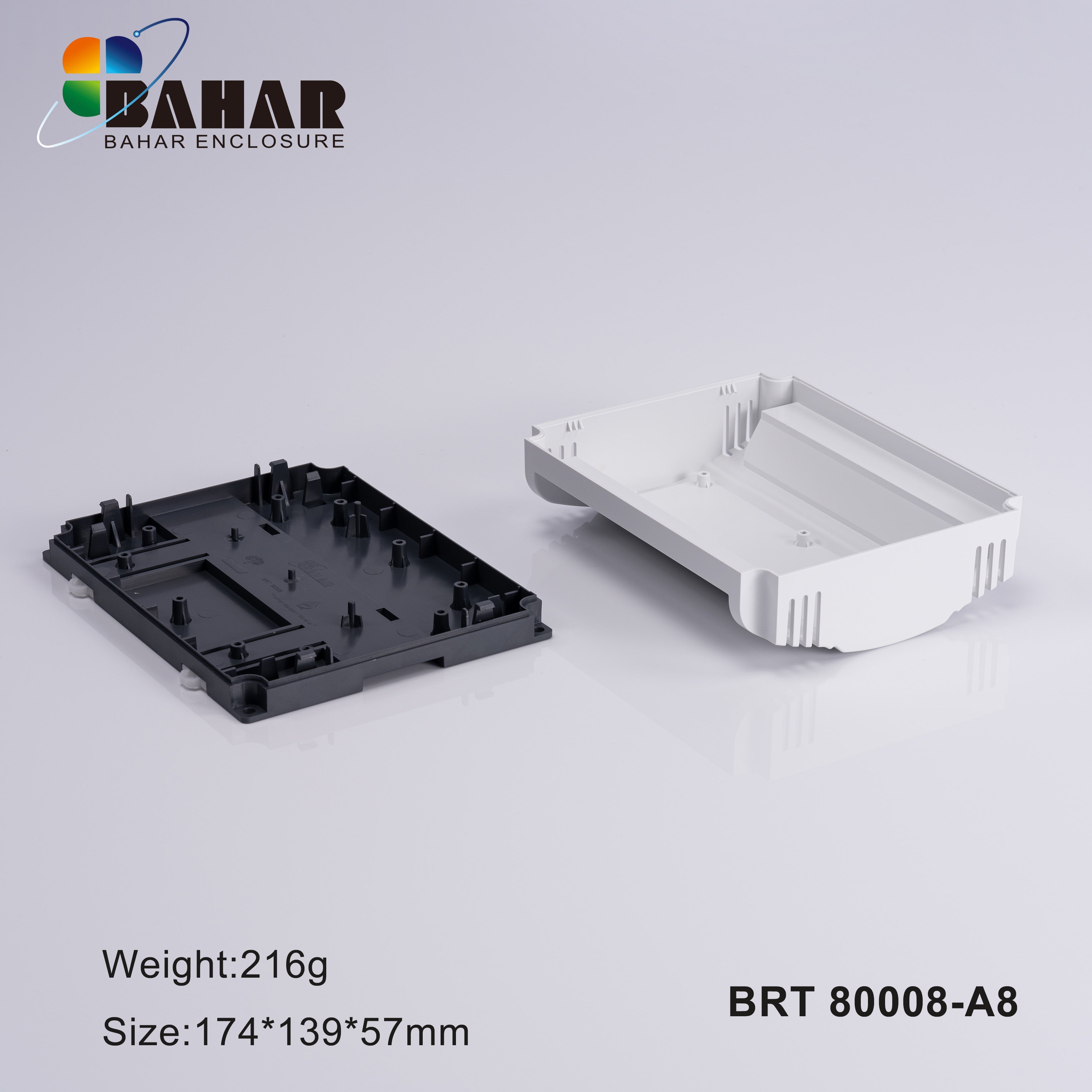 BRT 80008 - A8| UL9V-0 Din-Rail Electrical Enclosure