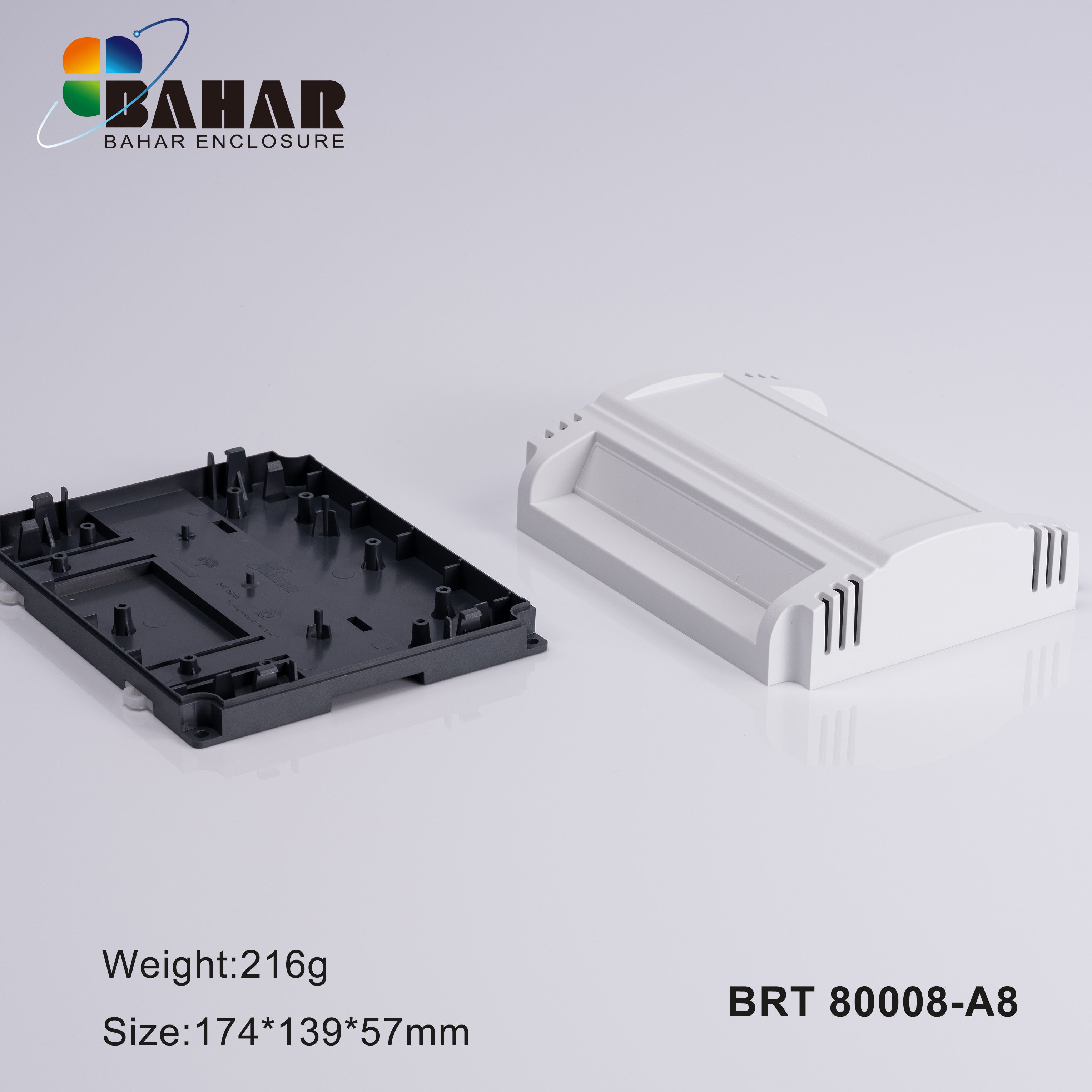 VIEW 5 BRT 80008 - A8 | UL9V-0 Din-Rail Electrical Enclosure