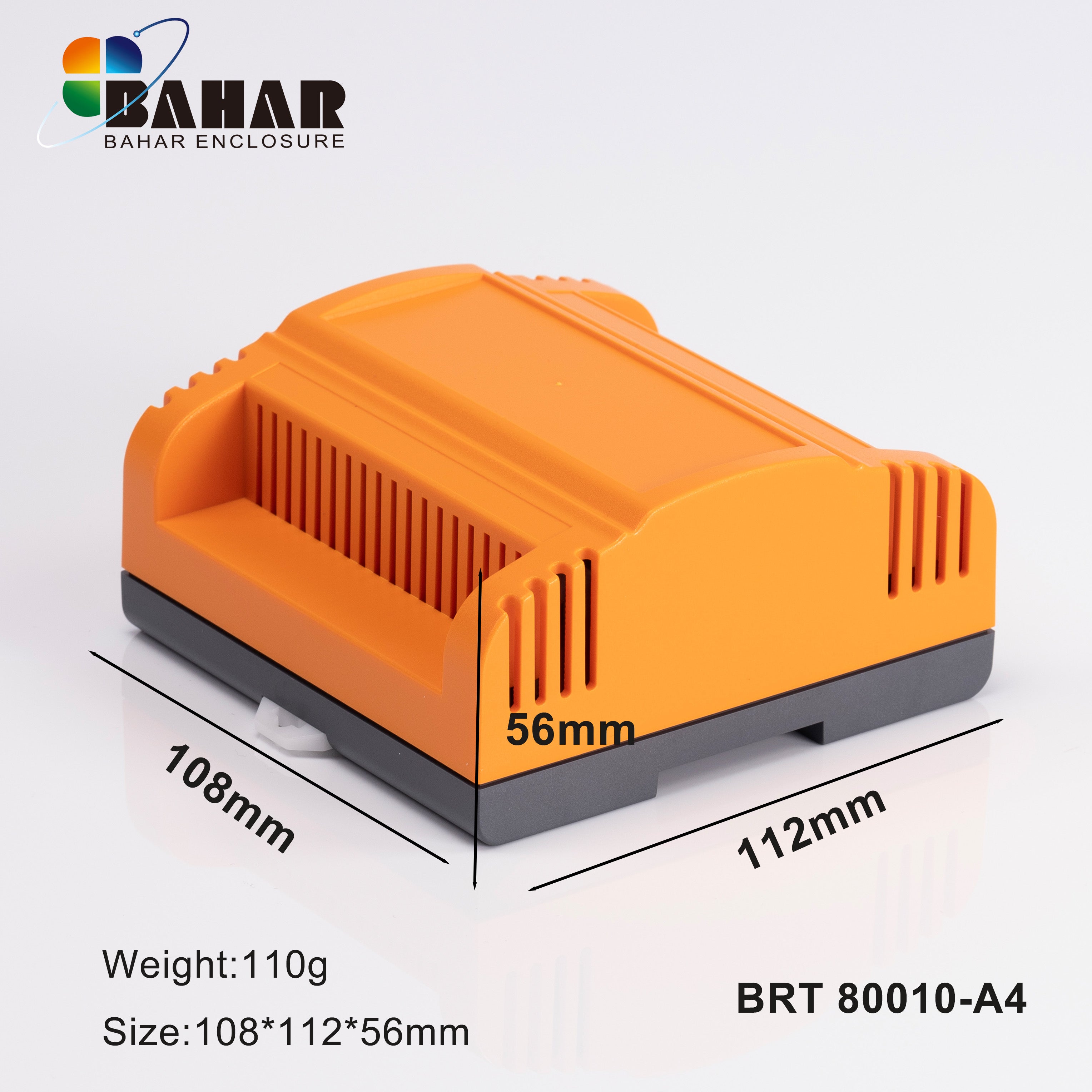 VIEW 2 BRT 80010 - A4 Din Rail Device Enclosure