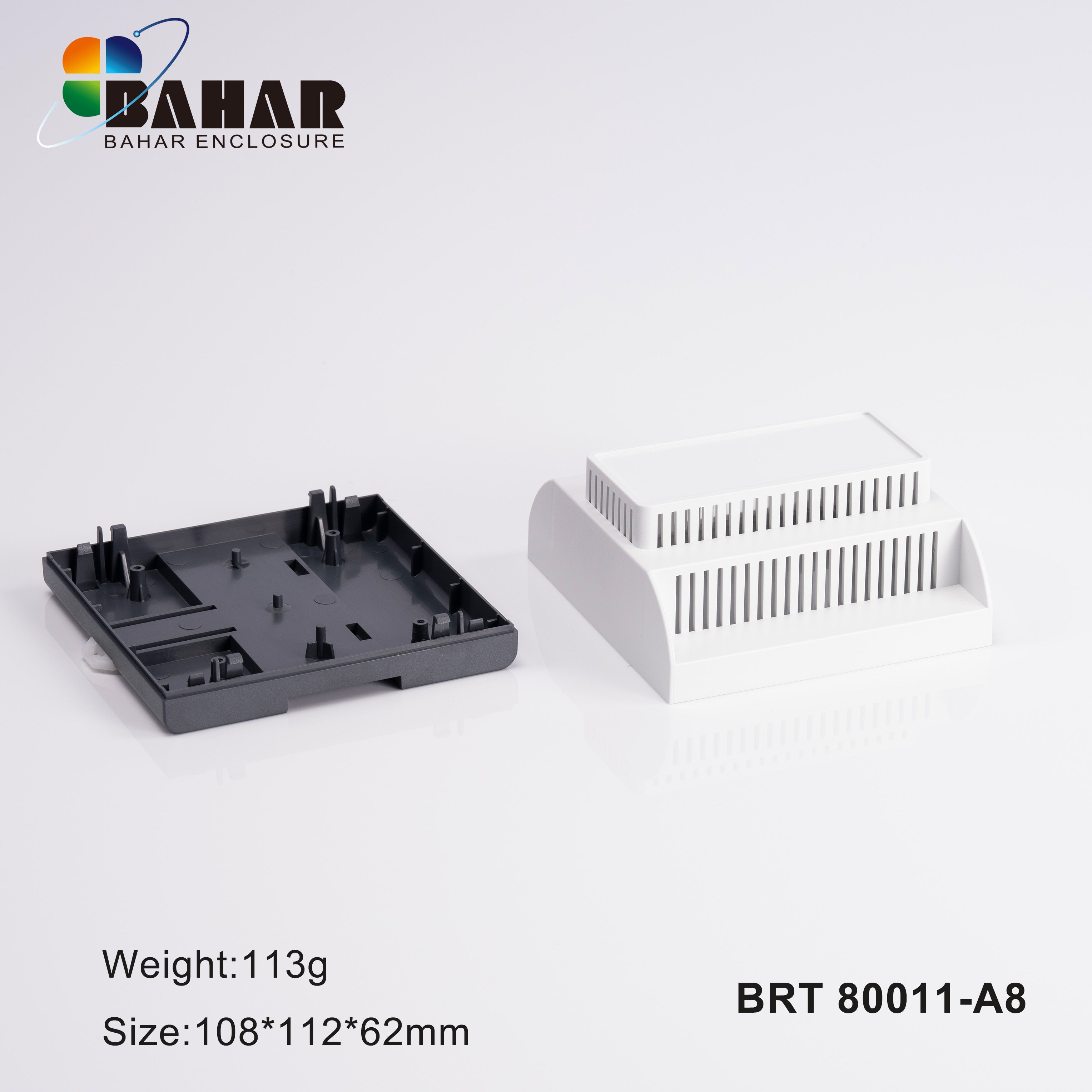 BRT VIEW 2 80011 ABS Plastic Din-Rail Enclosure