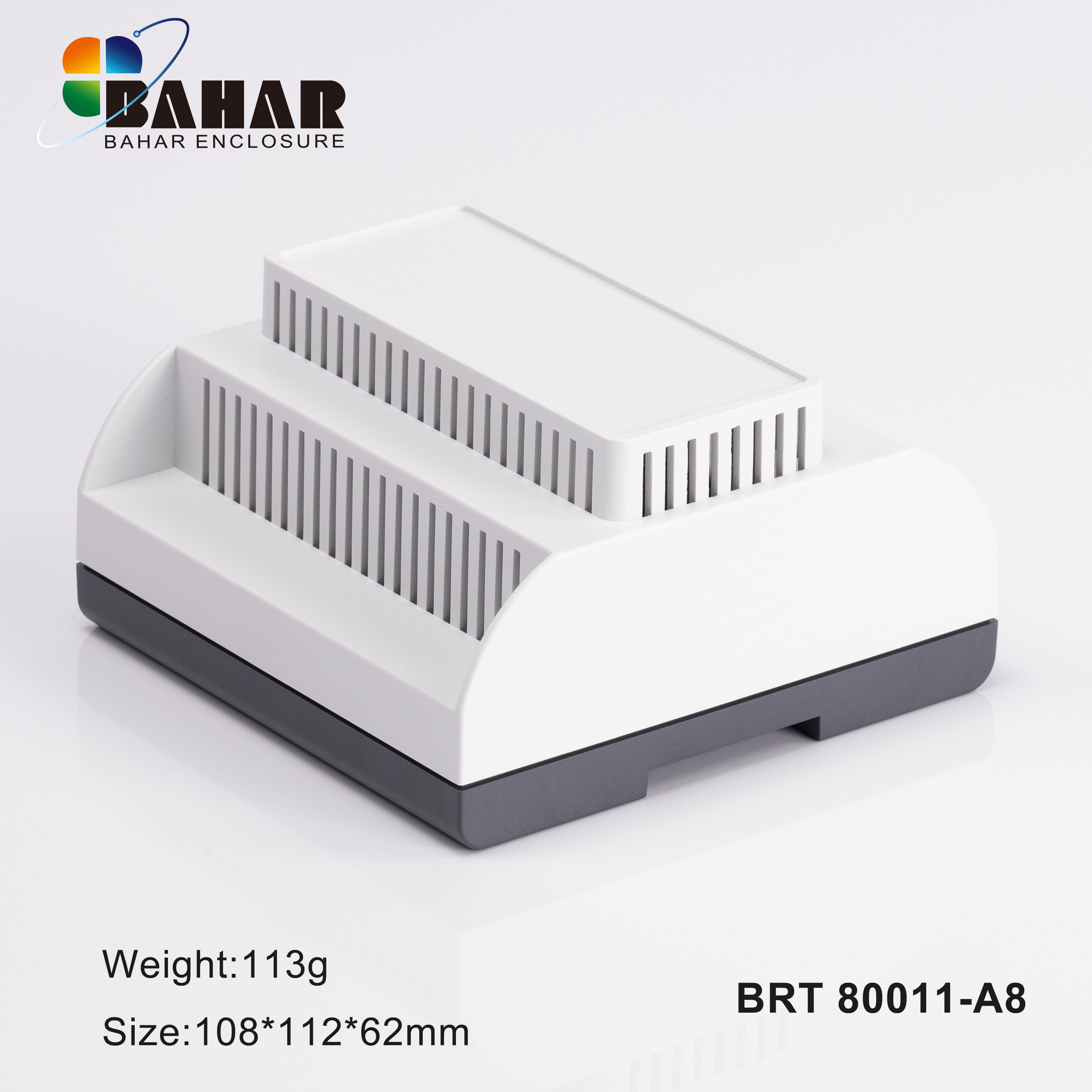 BRT VIEW 4 80011 ABS Plastic Din Rail Enclosure