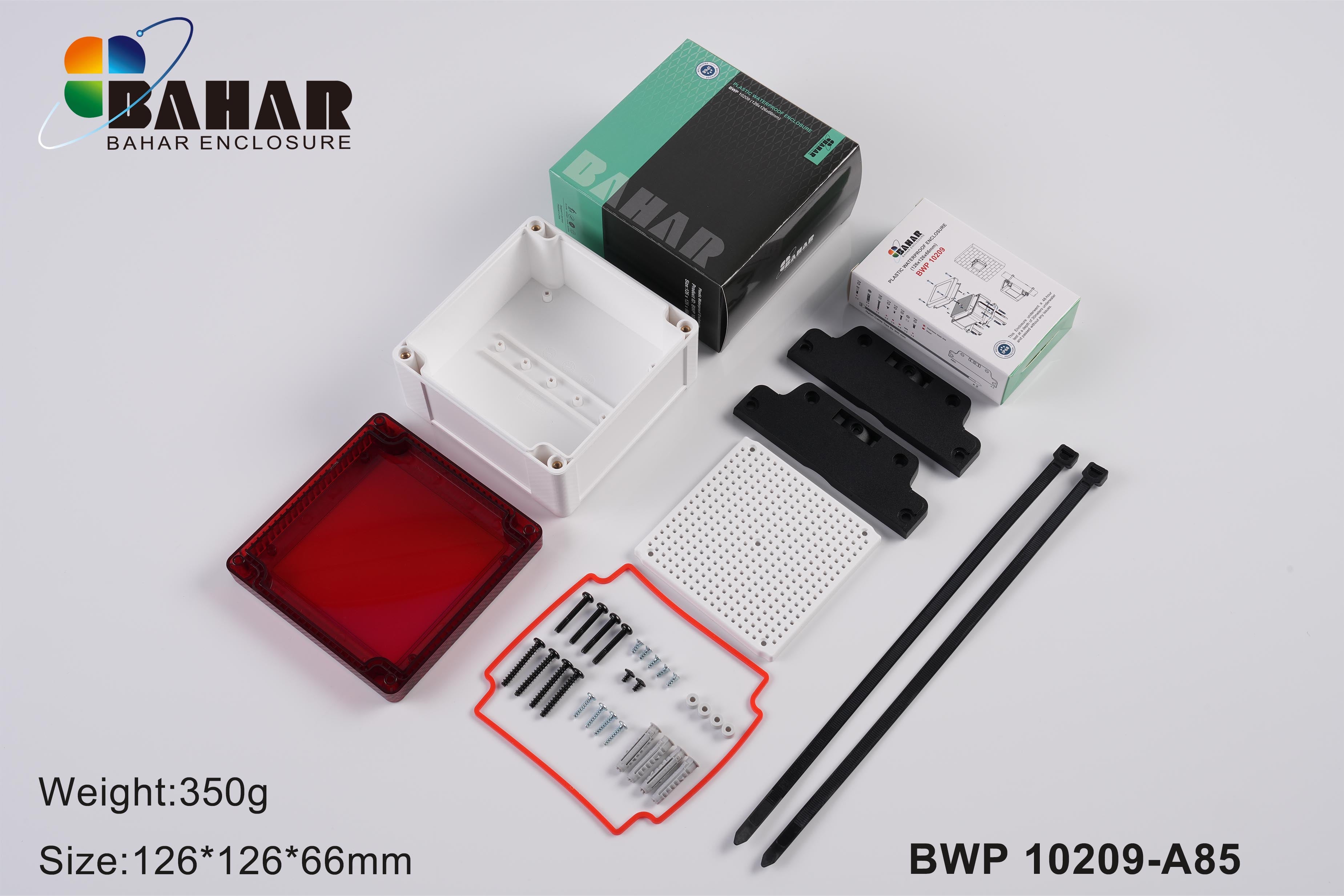 BWP 10209 - 126x126x66mm IP68 Waterproof Enclosure View 4