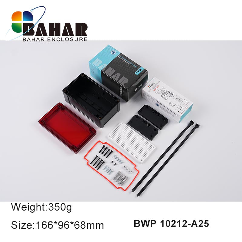 BWP 10212 | 166*96*68 MM | NEW Series Waterproof Enclosure Transparent Lid