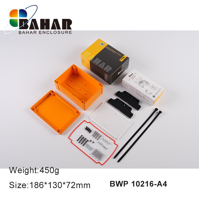 Picture of weatherproof ABS plastic enclosure