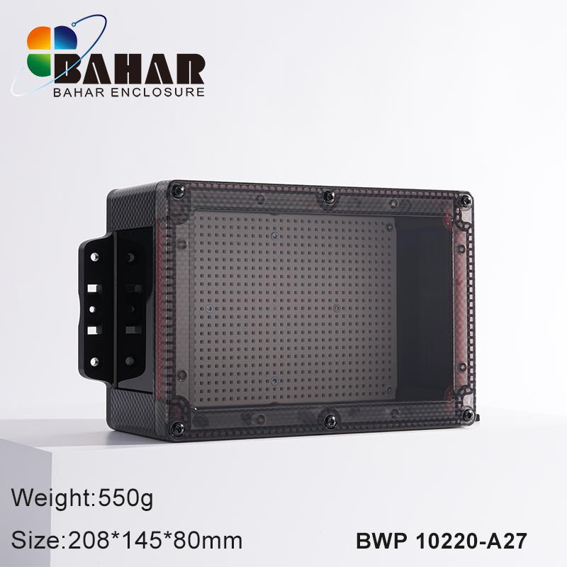BWP 10220 | 208*145*80 MM | NEW Series Waterproof Enclosure Transparent Lid