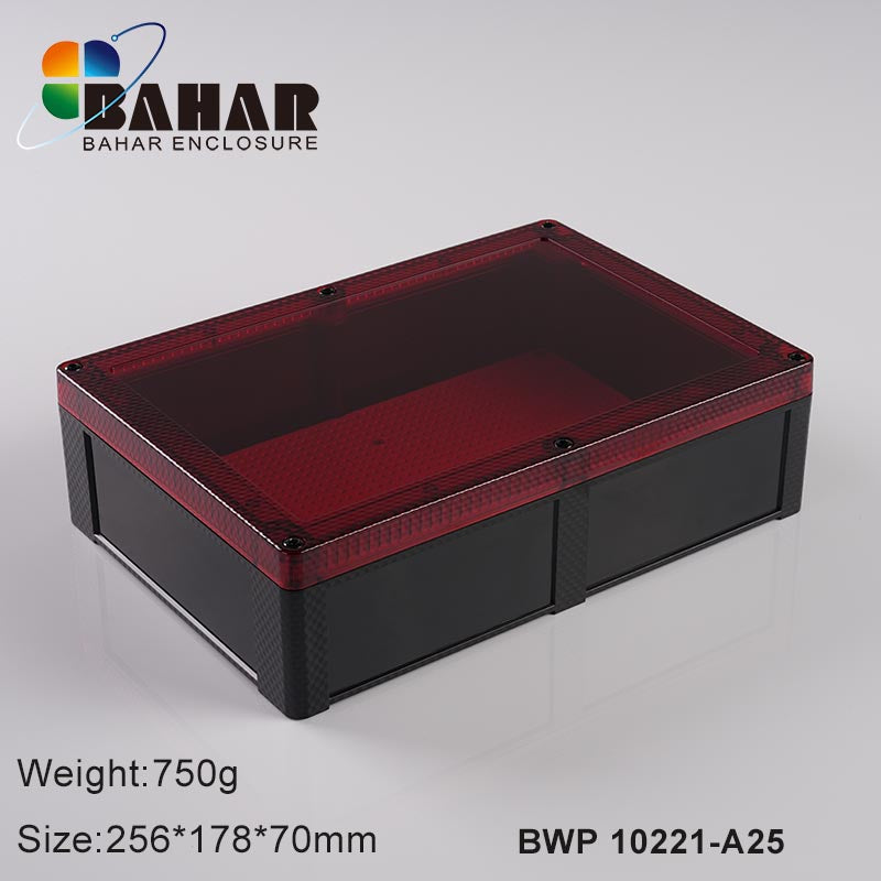 BWP 10221 | 256*178*70 MM | NEW Series Waterproof Enclosure Transparent Lid