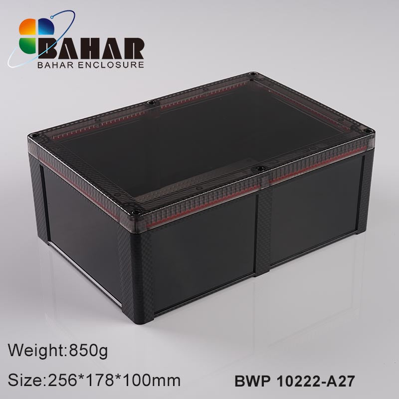 BWP 10222 | 256*178*100 MM | NEW Series Waterproof Enclosure Transparent Lid