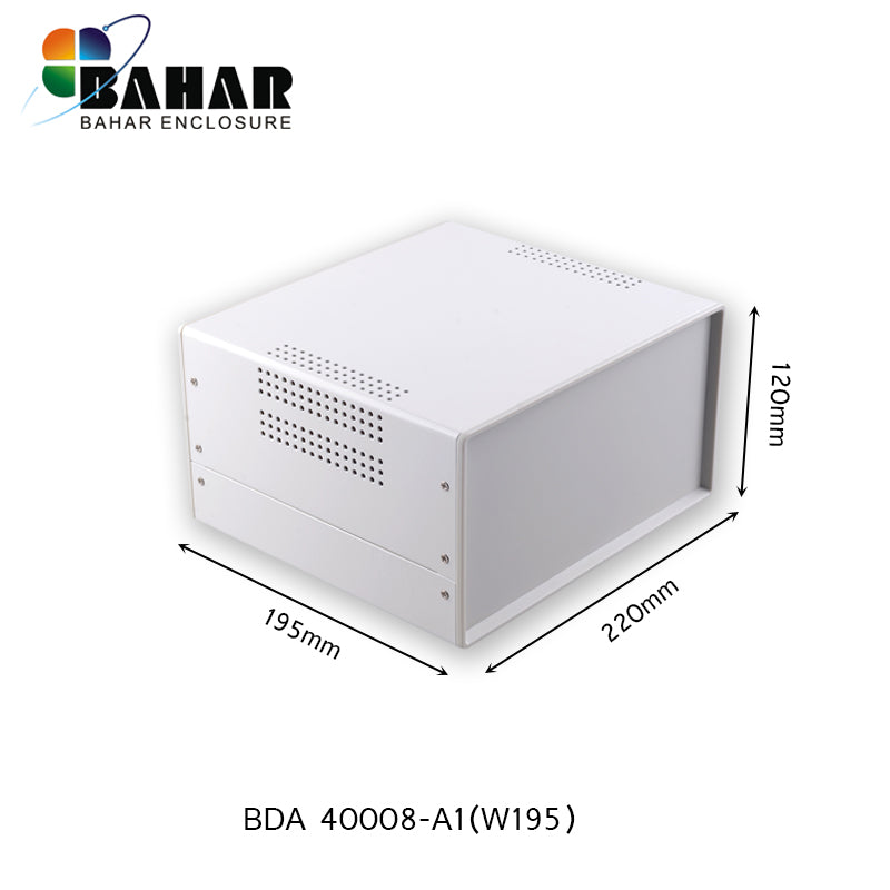 BAHRA ENCLOSURES - Cabinet 1000 x 800 x 400mm Metal With Plate