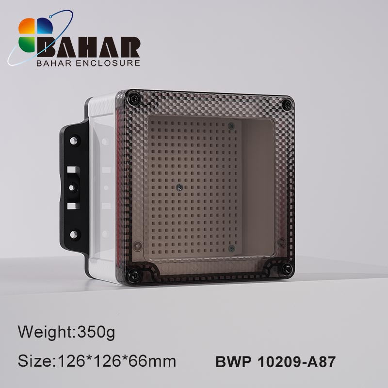 BWP 10209 | 126*126*66 MM | NEW Series Waterproof Enclosure Transparent Lid