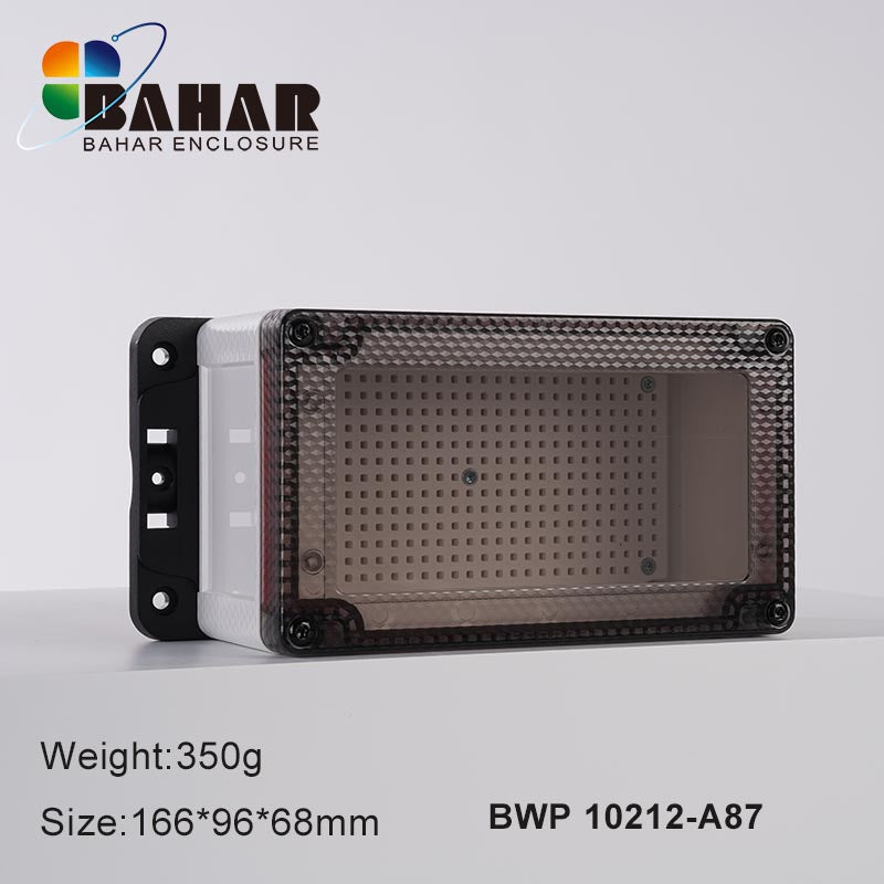 BWP 10212 | 166*96*68 MM | NEW Series Waterproof Enclosure Transparent Lid
