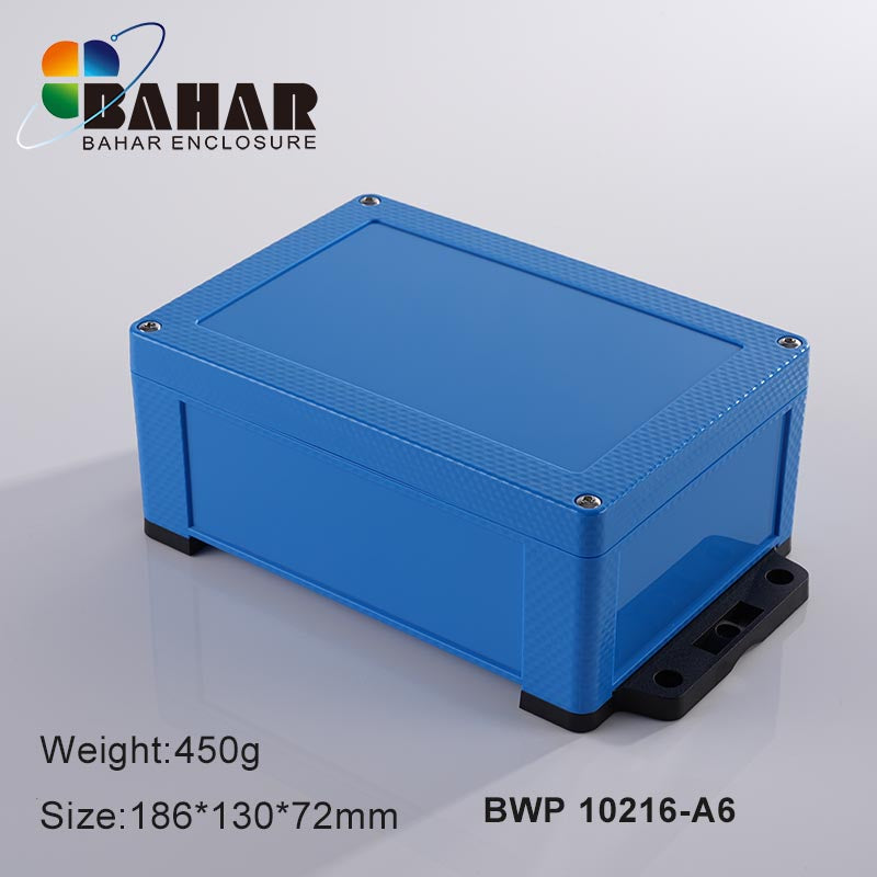 Picture of plastic waterproof box with mounting plate
