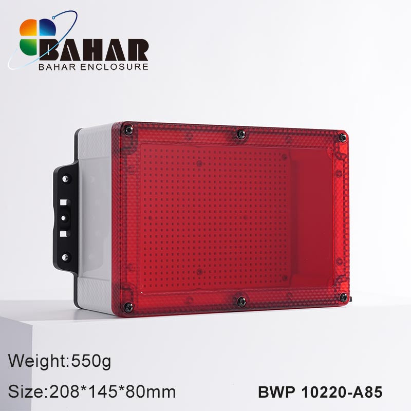 BWP 10220 | 208*145*80 MM | NEW Series Waterproof Enclosure Transparent Lid