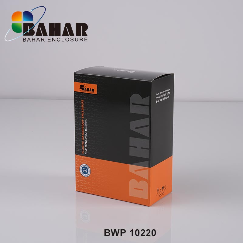 BWP 10220 | 208*145*80 MM | NEW Series Waterproof Enclosure Transparent Lid